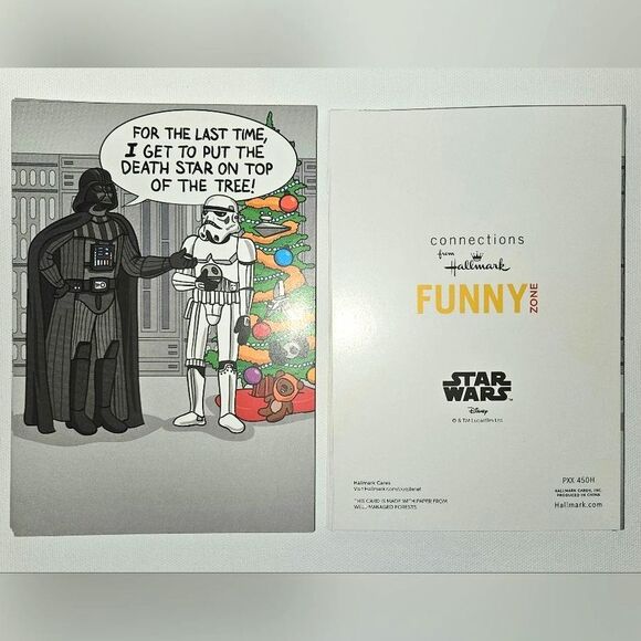 Hallmark Star Wars Holiday Card Set - Picture 5 of 9
